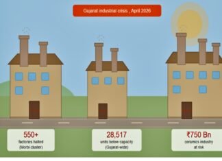 Gujarat’s Factories Go Silent: A War in the Gulf Brings India’s Industrial Heartland to Its Knees Gujarat's Factories Go Silent