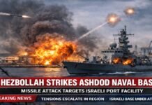 Hezbollah Strikes Ashdod Naval Base