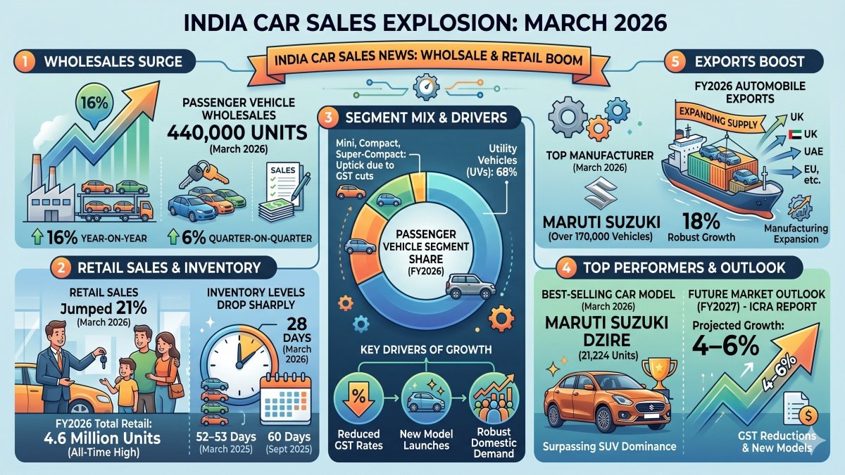 India Car sales | PalPal News Hub | Latest National, Technology, and Astrology News India Car sales
