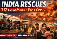 India Rescues 312