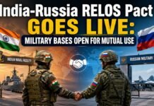 India-Russia RELOS Pact