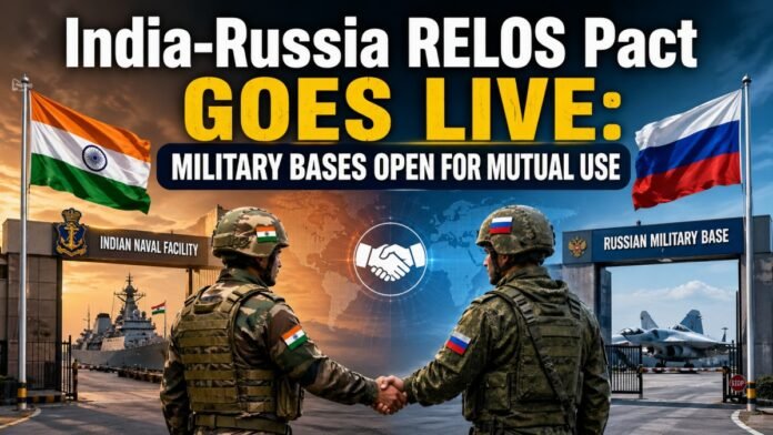 India-Russia RELOS Pact