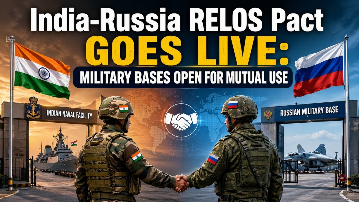 India-Russia RELOS Pact