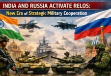 India and Russia Activate RELOS