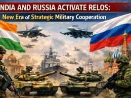 India and Russia Activate RELOS