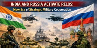 India and Russia Activate RELOS
