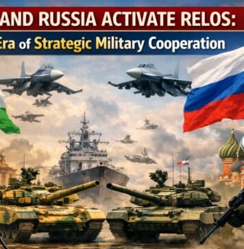 India and Russia Activate RELOS