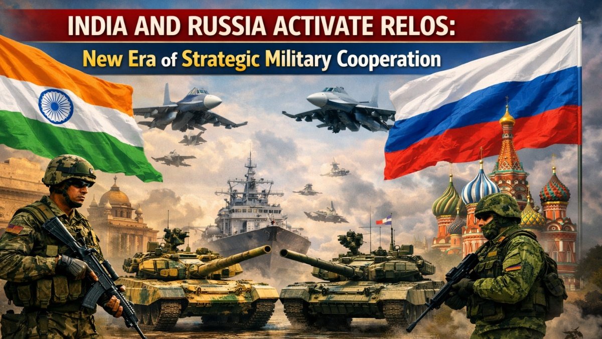 India and Russia Activate RELOS | PalPal News Hub | Latest National, Technology, and Astrology News India and Russia Activate RELOS