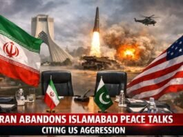 Iran Abandons Islamabad Peace Talks