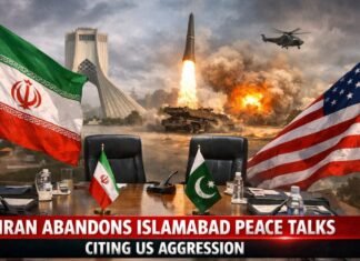 Iran Abandons Islamabad Peace Talks