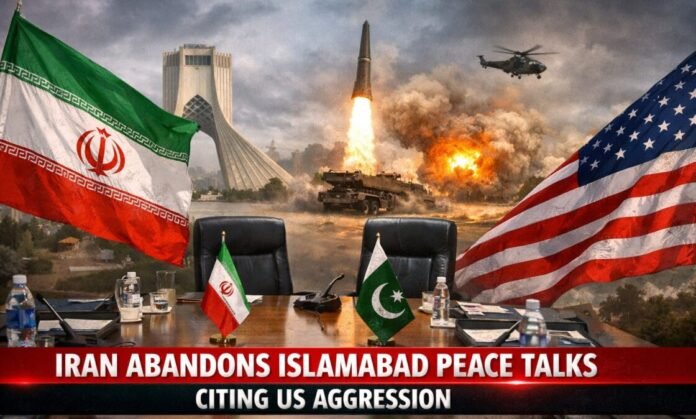 Iran Abandons Islamabad Peace Talks