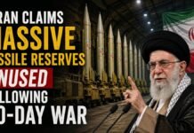 Iran Claims Massive Missile Reserves