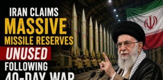 Iran Claims Massive Missile Reserves