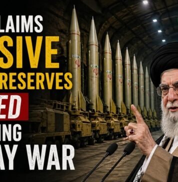 Iran Claims Massive Missile Reserves