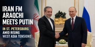 Iran FM Araqchi Meets Putin