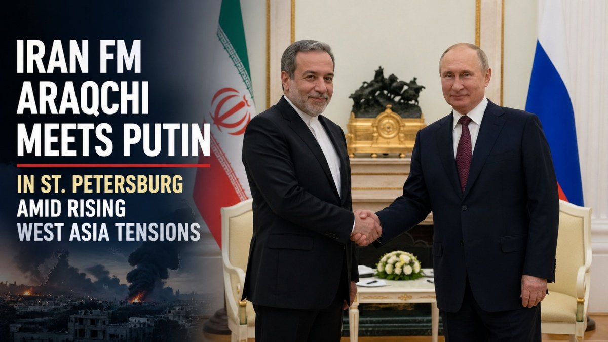 Iran FM Araqchi Meets Putin | PalPal News Hub | Latest National, Technology, and Astrology News Iran FM Araqchi Meets Putin