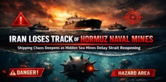 Iran Loses Track of Hormuz Naval Mines