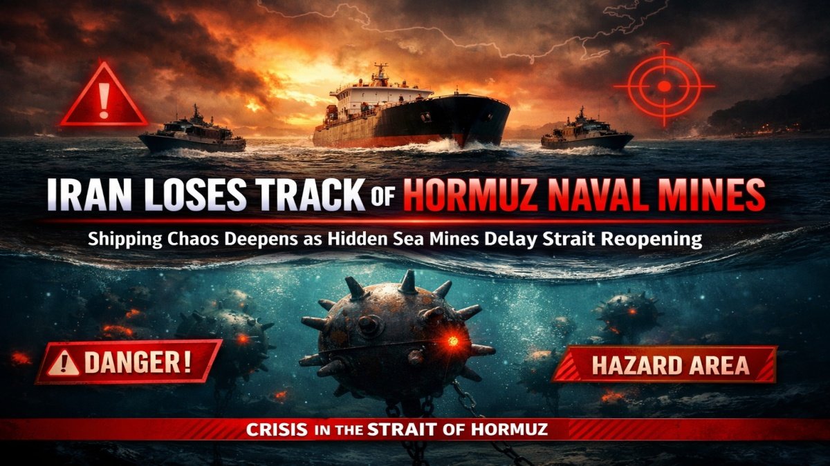 Iran Loses Track of Hormuz Naval Mines | PalPal News Hub | Latest National, Technology, and Astrology News Iran Loses Track of Hormuz Naval Mines