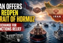 Iran Offers to Reopen Strait of Hormuz