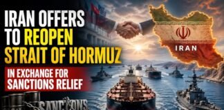 Iran Offers to Reopen Strait of Hormuz
