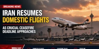Iran Resumes Domestic Flights