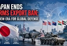 Japan Ends Arms Export Ban