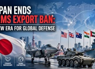 Japan Ends Arms Export Ban