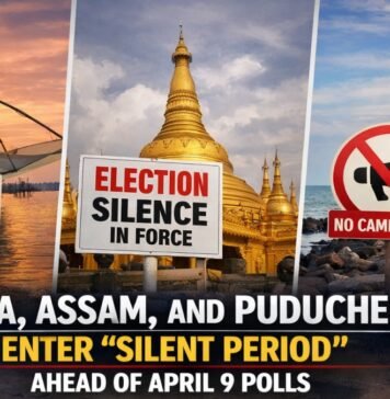 Kerala, Assam, and Puducherry