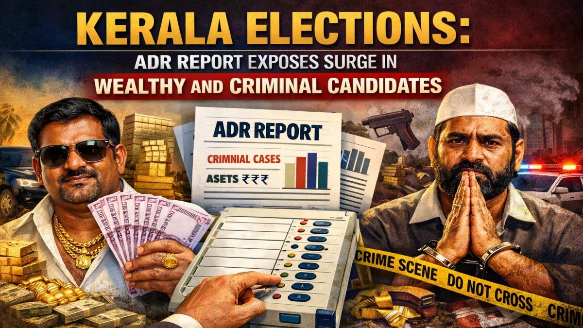 Kerala Elections: ADR Report Exposes Surge in Wealthy and Criminal Candidates