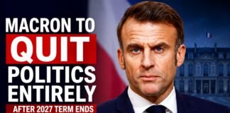 Macron to Quit Politics