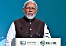 India Withdraws 2028 COP33 Host Bid Following Strategic Review Modi in COP33 2023