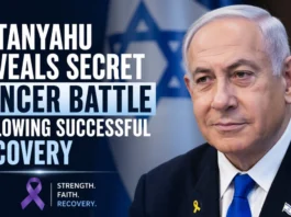 Netanyahu Reveals Secret Cancer