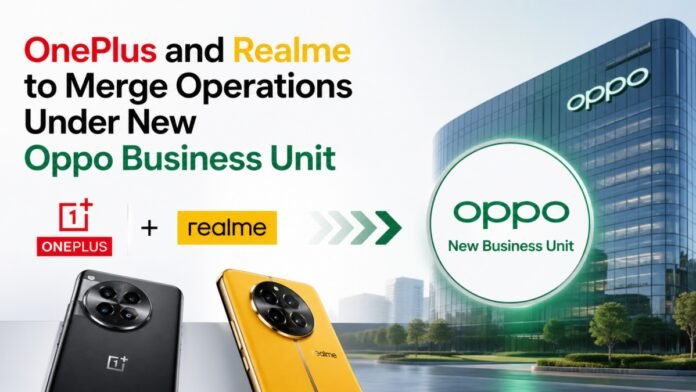 OnePlus and Realme to Merge