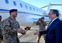 Pakistan Army Chief in Tehran