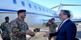 Pakistan Army Chief in Tehran