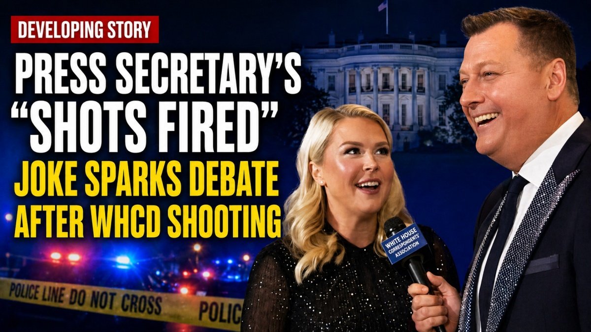 Press Secretary's Shots Fired Joke