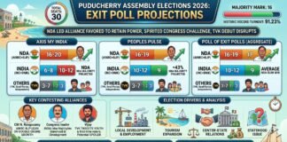 Puducherry 2026 Exit Polls