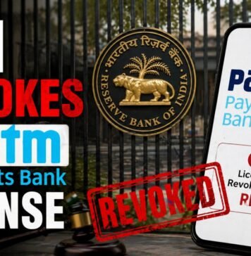 RBI Revokes Paytm Payments Bank License