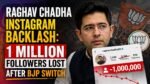 Raghav Chadha Instagram Backlash