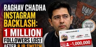 Raghav Chadha Instagram Backlash