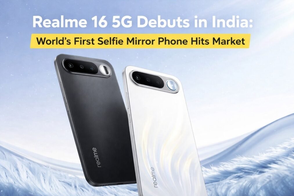 Realme 16 5G Debuts in India: World’s First Selfie Mirror Phone Hits Market