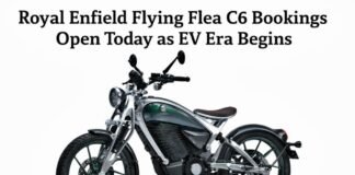 Royal Enfield Flying Flea C6 Bookings Open Today as EV Era Begins Royal Enfield Flying Flea C6