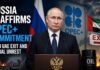 Russia Reaffirms OPEC+ Commitment Amid UAE Exit and Global Unrest Russia Reaffirms OPEC Commitment