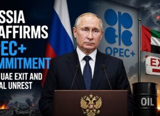 Russia Reaffirms OPEC Commitment