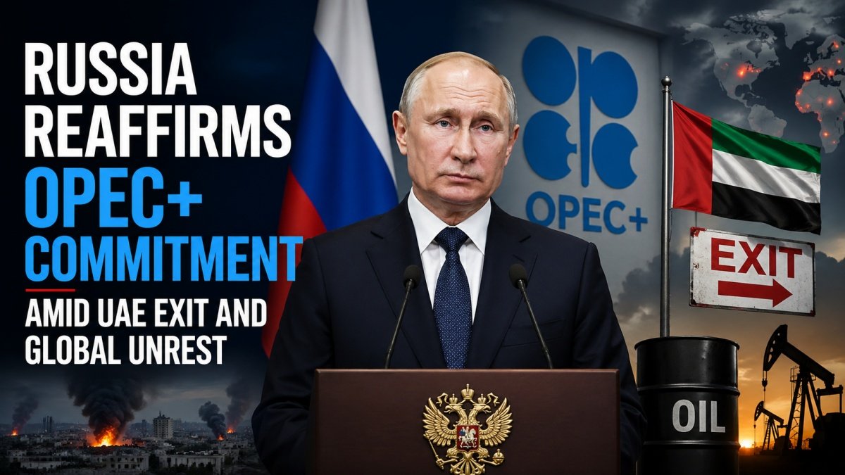 Russia Reaffirms OPEC+ Commitment Amid UAE Exit and Global Unrest