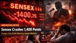 Sensex Crashes 1,400 Points