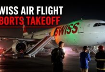 Swiss Air Flight Aborts Takeoff