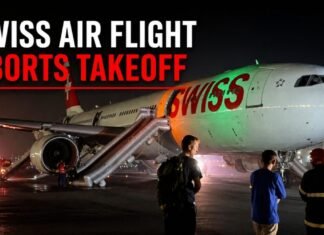 Swiss Air Flight Aborts Takeoff