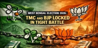 TMC and BJP Locked in Tight Battle