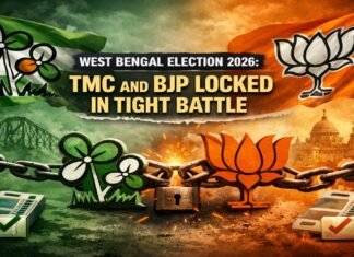 TMC and BJP Locked in Tight Battle